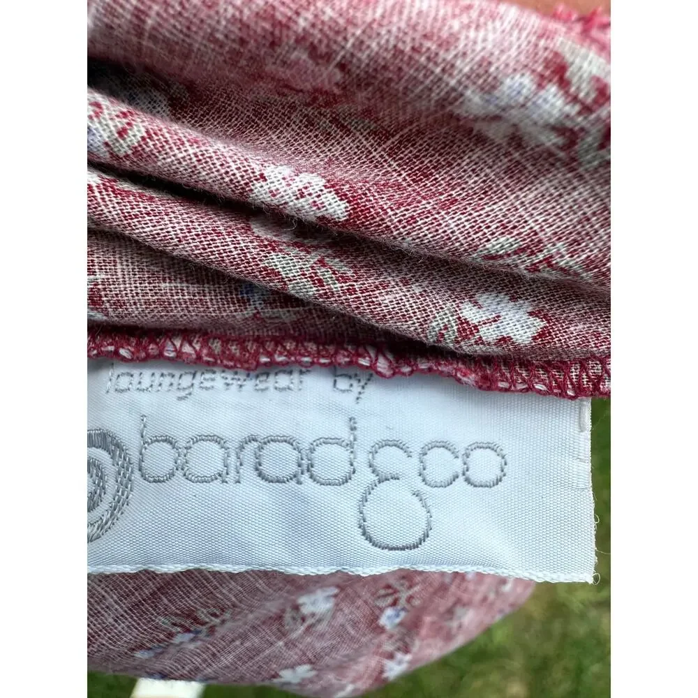 Vintage Loungewear by Barad & Co ILGWU Size Med